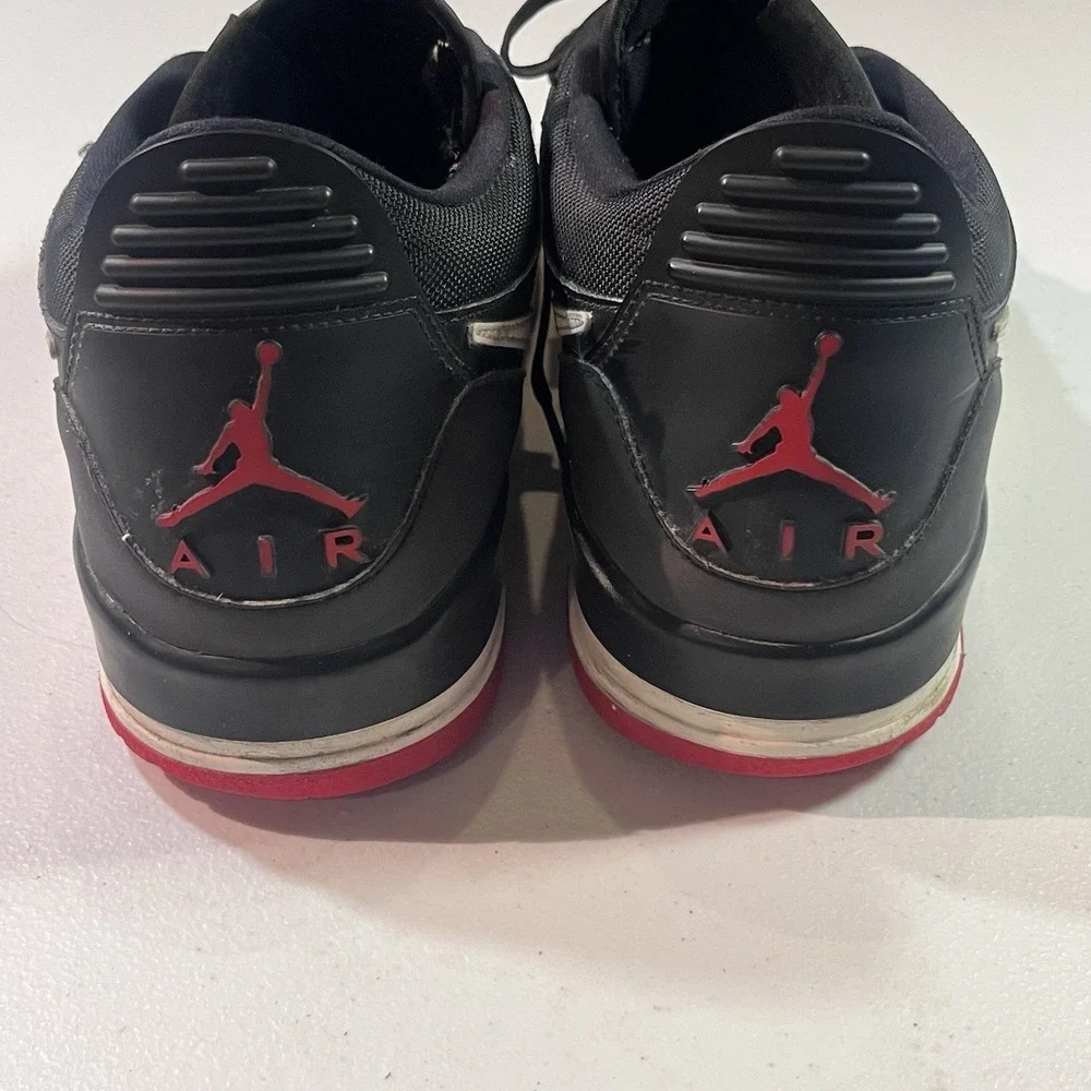 Air Jordan US 12 Men's Black Sail White Red Nike Retro Legacy 312 HJ9029 010